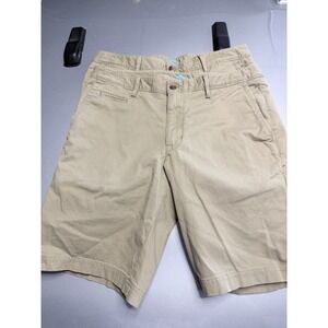 Lot Of 2 Tommy Bahama Mens Shorts 33 Khaki Tan Bermuda Chino Preppy Shorts